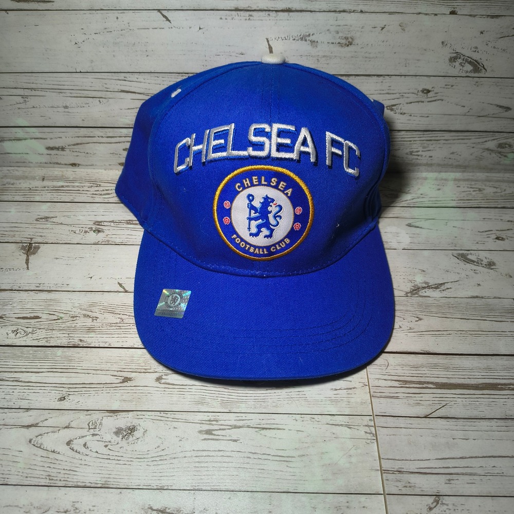 Chelsea‎ FC Snapback Hat Blue Embroidered Soccer Cap 2015 Deadstock Rhinox C5H01
